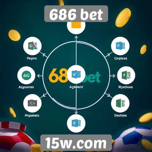Funcionamento do sistema de pagamentos na 686 bet