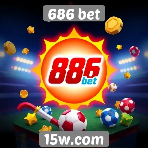 Variedade de jogos oferecidos na 686 bet